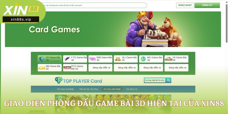 xin88s-xin88s.vip Giao diện phòng đấu game bài 3D hiện tại của XIN88